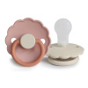 DVOJBALENIE CUMLÍKOV FRIGG DAISY BISCUIT/ CREAM, 0-6M, SILIKÓN