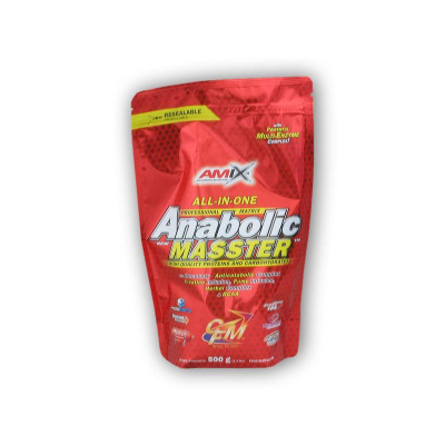 Amix Anabolic Masster 500g sáček - Jahoda