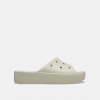 Crocs Classic Platform Slide Bone