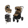 Zopa Výhodný set kočíka 3v1 Move Cross 3 + základňa Toffee Brown