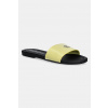 Šľapky Calvin Klein Jeans FLAT SANDAL SLIDE MG YW0YW01697 žltá EUR 37