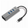 i-tec USB-C Metal HUB 3 Port + Gigabit Ethernet (C31METALG3HUB)