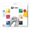 Termosetová plastická hmota Fimo Soft Basic 24 kociek