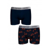 Pánske boxerky John Frank JF2BEF25 2Pack