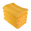 Dommio Stripe Sada bambusových ručníků 50 x 90 cm 4 ks žluté