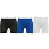 Pánske boxerky Calvin Klein Modern Cotton Stretch Boxer Brief 3P - mazarine blue/black/lunar rock - Viacfarebný (L)