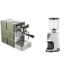 Stone Espresso Mine Green + Eureka Atom Specialty 75, white