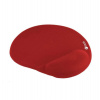 C-TECH podložka pod myš gelová MPG-03, červená, 240x220mm (MPG-03R)