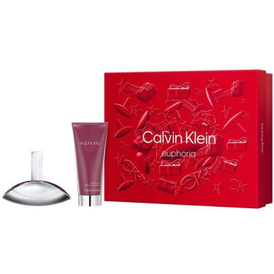 Calvin Klein Euphoria Woman SET: Parfumovaná voda 50ml + Telové mlieko 100ml pre ženy
