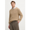Bavlnený sveter Polo Ralph Lauren béžová farba, 710775885 L
