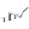 Hansgrohe Metris vaňová/sprchová batéria na vaňu chrómová 31442000