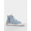 Converse Chuck Taylor All Star Hi (baby blue/white/pink) 39.5, modrá