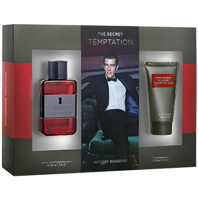 Antonio Banderas The Secret Temptation SET: Toaletná voda 50ml + Balzám po holení 50ml pre mužov