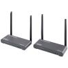SpeaKa Professional SP-HDE-620 HDMI bezdrôtový prenos (sada) 100 m 5 GHz 3840 x 2160 Pixel funkcia kvm prepínača (klávesnica, , monitor, myš), s funkciou loop; SP-12811660