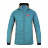 Hannah KECHU HOODY brittany blue/burnt olive XL; Modrá bunda