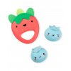 SKIP HOP Hrkálka Farmstand Berry Cute Band set 3 ks, 3m+ 9L523310