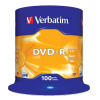 Verbatim DVD-R 16x 4,7GB cake 100 ks