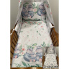 SDS Obliečky do postieľky Hrošíky rodina / Hrošíky baby Bavlna, 90/130, 45/60 cm