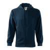 MALFINI Mikina Trendy Zipper 410 na zip, pánská MAL-4100217 2XL Modrá námořní
