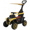 Elektrická štvorkolka detská Quad Pusher for Battery so strechou ŽLTÁ VYPR