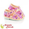 Dievčenské detské papučky Manik 2S Lilac Motýle, Veľkosť obuvi 34+Manik Dievčenské detské papučky Manik 2S Lilac Motýle, Veľkosť obuvi 34