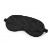 Maska na spanie saténová čierna 1ks
