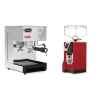 Lelit Anna PL41TEM + Eureka Mignon Specialita, CR ferrari red