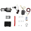 12 V elektrický navijak 1360 kg s montážnou doskou a kladkou-ForU-210231