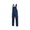 CANIS SAFETY a. s. Pracovné nohavice na traky CXS STRETCH Farba: Tmavomodrá, Veľkosť: vel. 50