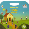 Magnetická kniha - Svätá omša + 30 magnetiek (Gabriela Maslenová)