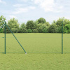 zahrada-XL Stĺp na plot. Zelená 100 x 1,6 m (36 mm sieť) Ocel a PVC 3353181