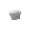 DURAVIT Starck 3 samostatne stojace WC kapotované s hlbokým splachovaním, 360 mm x 560 mm, s povrchom WonderGliss, 01240900001