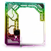 Singularity Computers Spectre 4 Aevum Dual Loop Side Panel Acrylic Clear/black SC-SPEC4-AEV-DLSP