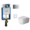 Geberit SET Kombifix 110.302.00.5 +WCzávesné Duravit ME by Starck Riml+sedSC+Sigma01ChrLes 110.302.00.5 NM2
