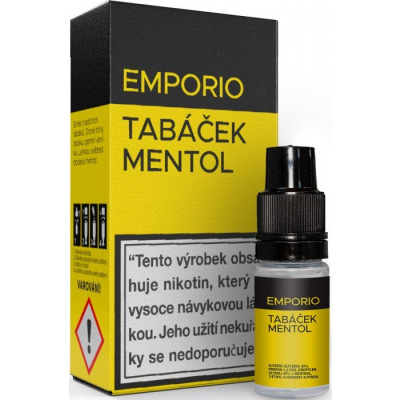 e-liquid 10ml EMPORIO Tobacco - Menthol - 18mg 18mg 18mg