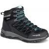 TREZETA Argo Ws Wp, Black/Turquoise - 38,5