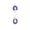 Plyšové putá Shots Toys Furry Handcuffs kovové putá s plyšom