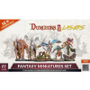 Sada fantasy miniatúr - pre bitkové hry, RPG a stolové hry
