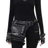 BD586856-121black viacfarebná obličková obličky (121 -Black Norbinus Style Steampunk vrecká v páse)