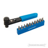 Offset Ratchet Screwdriver Set 11pce - 11pce Silverline