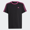 Detské Tričko s krátkym rukávom ADIDAS G 3S BF T IC3640 – Čierna
