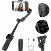Gimbalový ručný selfiestick statív Aochuan V8 pre smartfóny, čierny