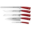 Berkel Elegance Red set nozu séfkuchare 5-ti dílný