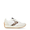 Slazenger Slaz Lyon Classic Low-Top Trainers White/Leopard 4 (37)