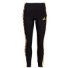adidas Legíny Animal Print 3-Stripes High Rise Leggings Čierna