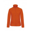 Microfleece-Duo ID.501 / Women , white, S Farba: pumpkin orange, Velkost: S