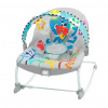 BABY EINSTEIN Lehátko hudobné vibračné Kick to It Opus do 18kg modrá