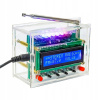 FM rádio 87-108 MHz LCD Spektrum Puzdro DIY KIT