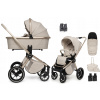 Multifunkčný kočík Muuvo Boho 2v1 hnedo-béžový s príslušenstvom