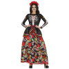 Fiestas Guirca Catrina pestrofarebný kostým